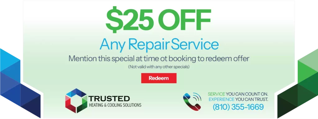 25 off any repair service