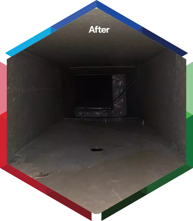 duct cleaning Before after