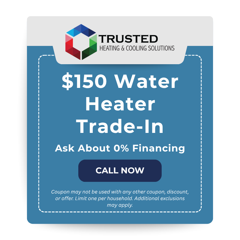 $150 water heater trade-in