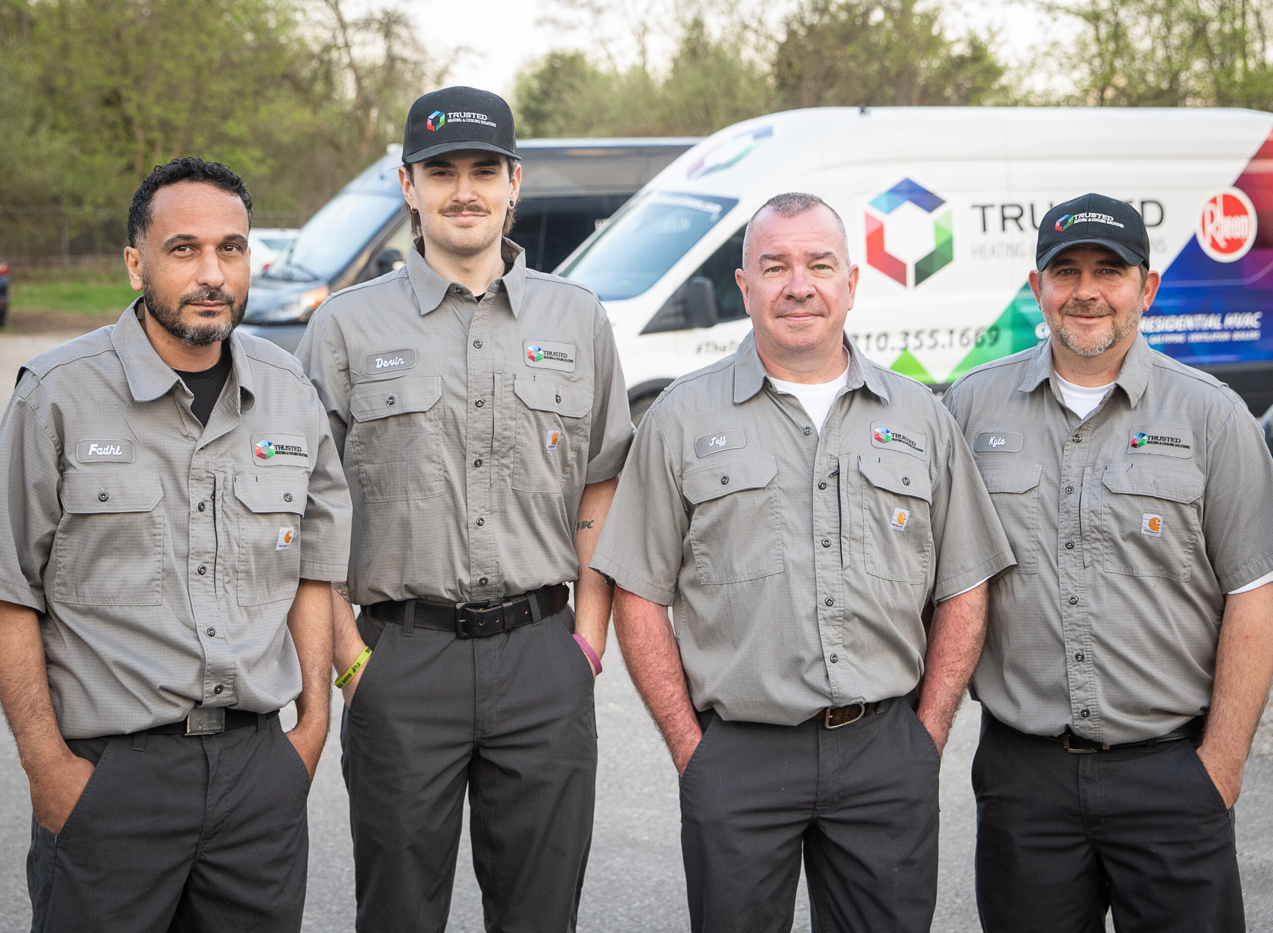 Trusted Heating & Cooling Solutions technicians