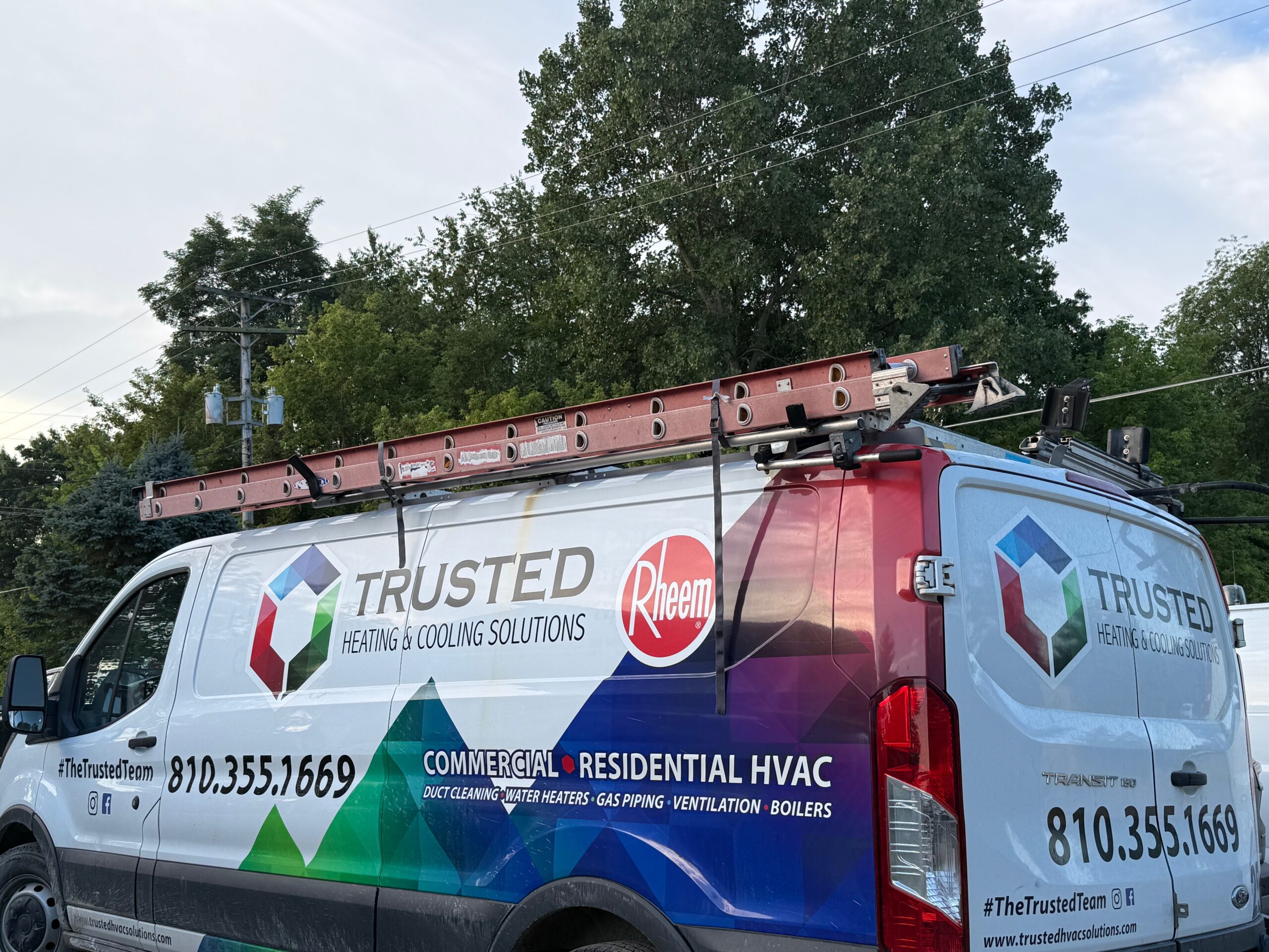 hvac service van